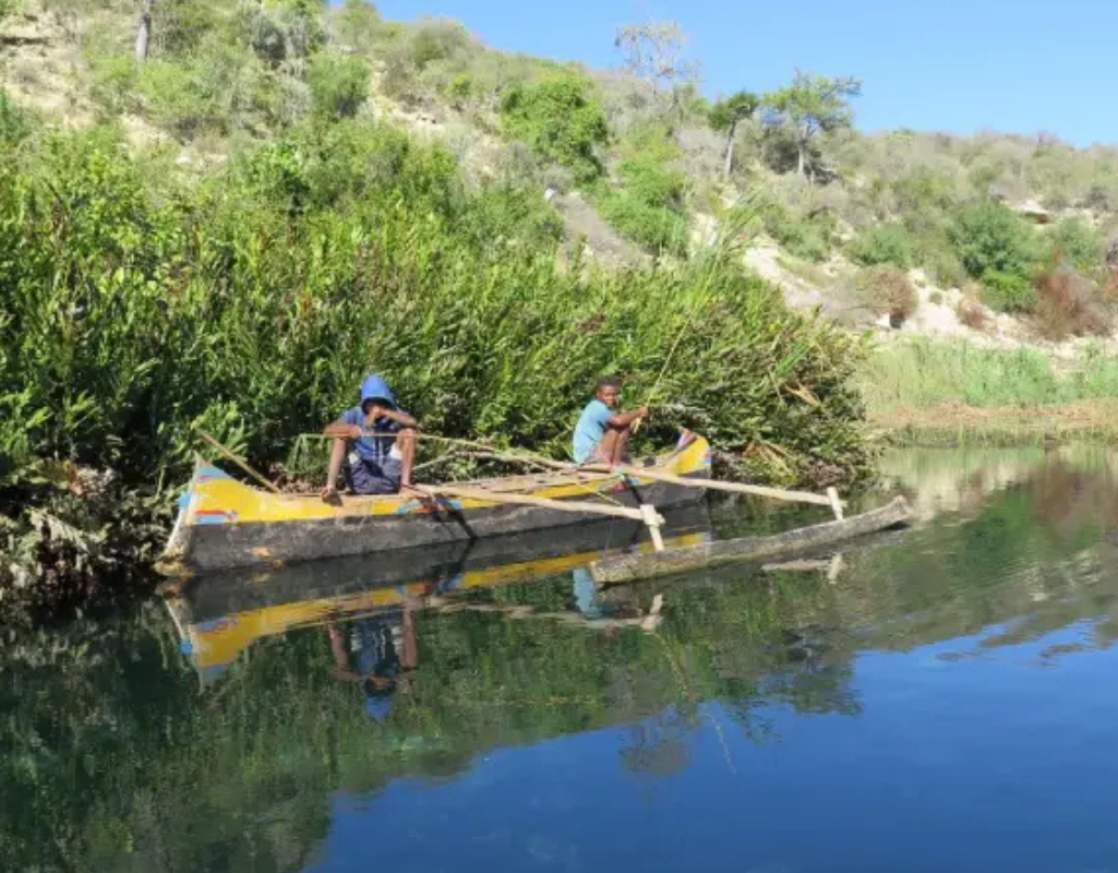 Balade en pirogue et rencontre avec les flamants roses